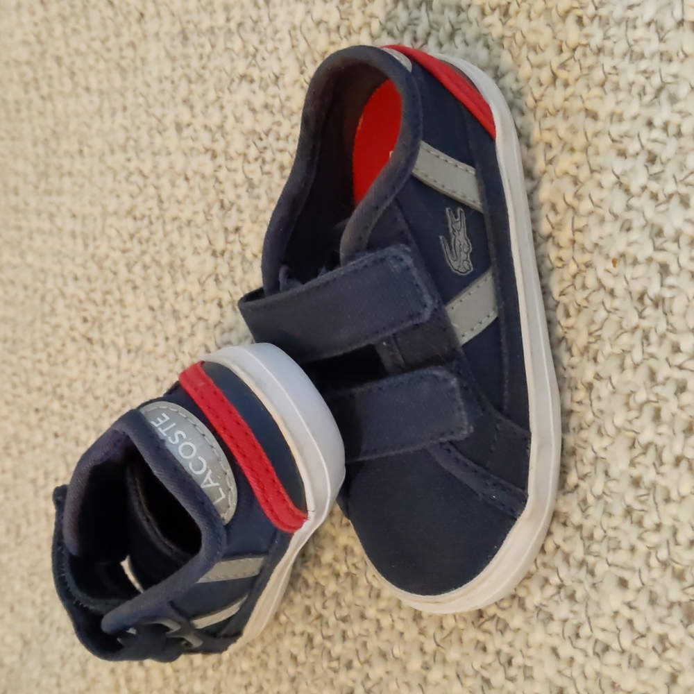 Toddler Lacoste Sneakers [GENTLY USED!]